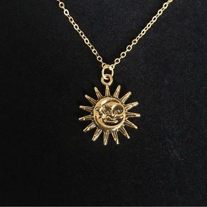 Sun and Moon Necklace